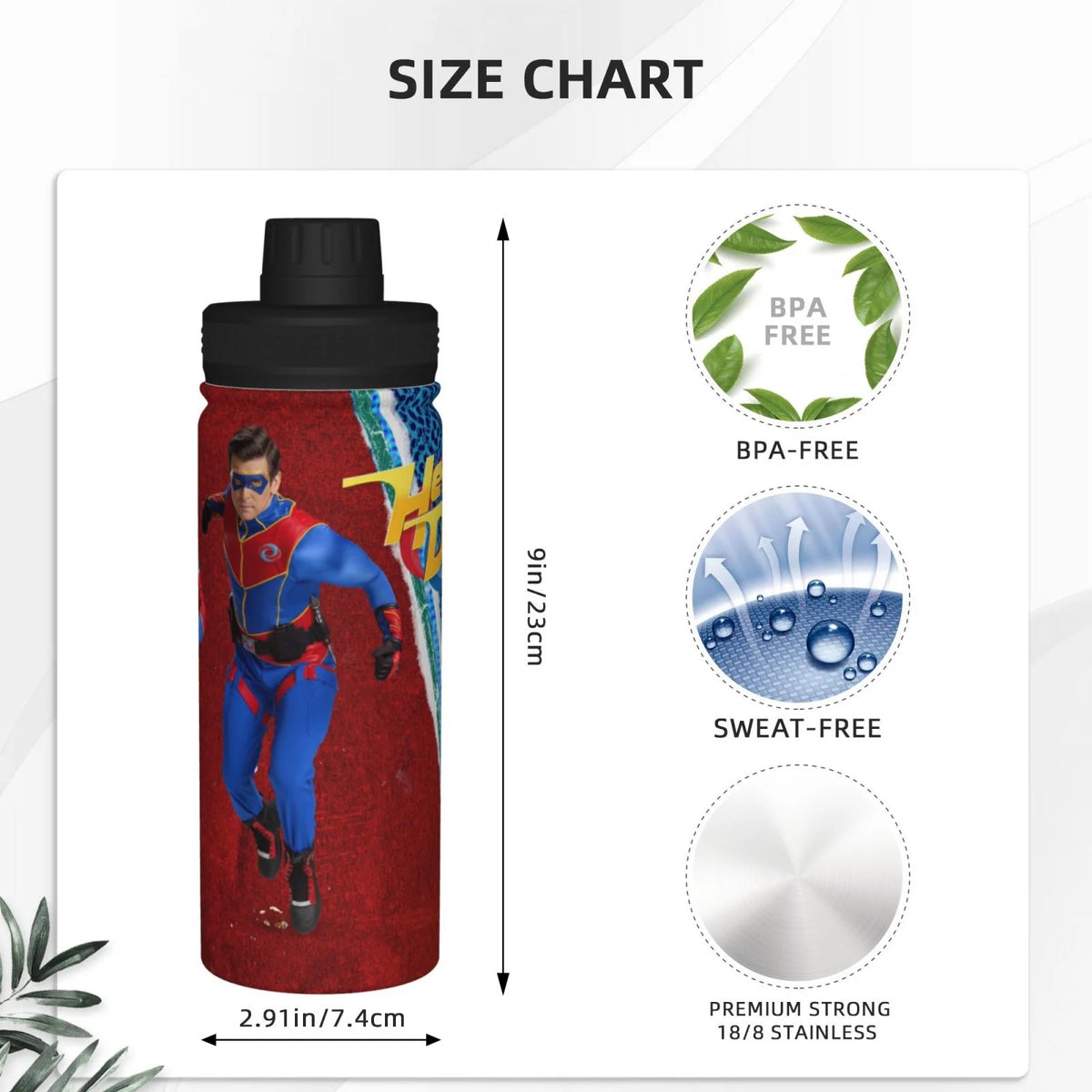 Insulated Stainless Steel Water Bottle 18OZ S148700