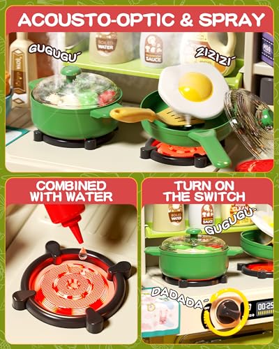 Kids Kitchen Playset with Lights & Sounds K73894