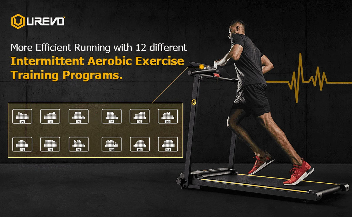 2.25HP Folding Treadmill with LCD Display B651878