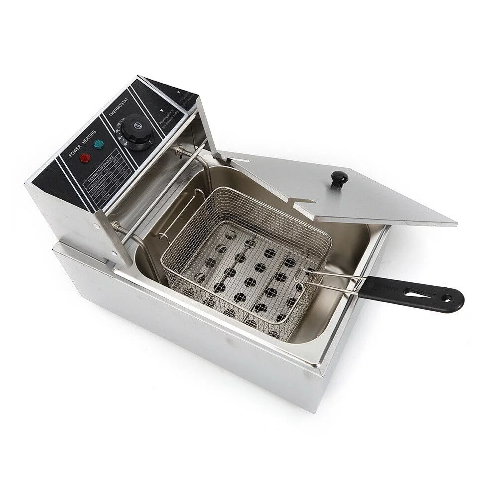 2500W 6L Stainless Steel Electric Deep Fryer N7557