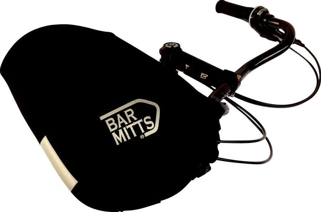Black Handlebar Mittens E100480