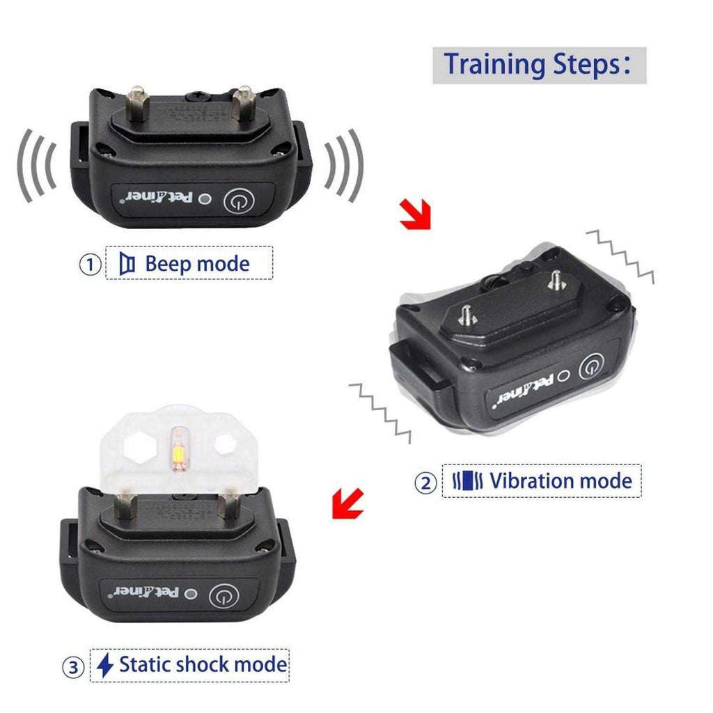 Waterproof Rechargeable 2 Dog Training Collar G985479