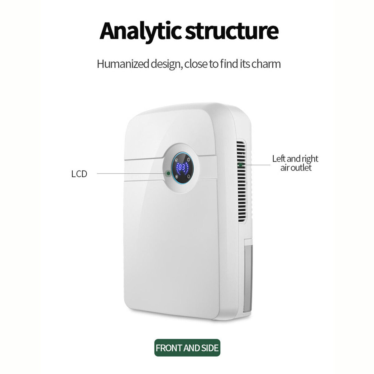 2.5L Dehumidifier with LCD Displays U43046