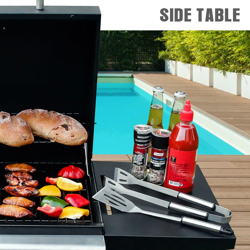 3 Burner Stainless Steel Propane Gas Grill P9466