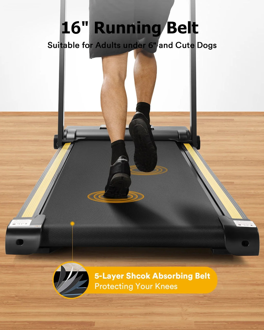 2.25HP Folding Treadmill with LCD Display B651878