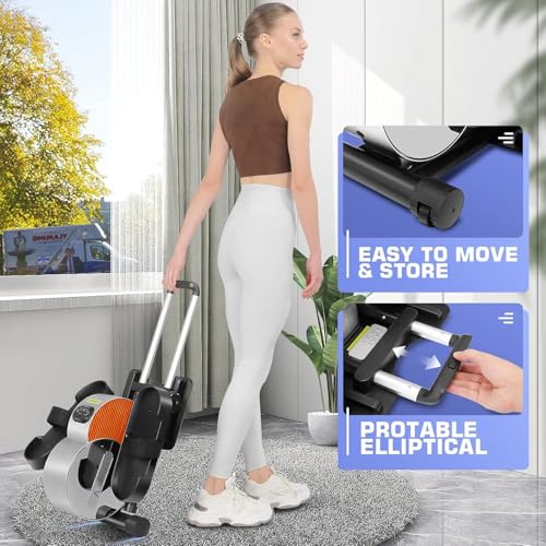 Under Desk Elliptical Machine Portable Mini Leg Exerciser E7656
