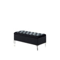 Tufted Bench with Storage C636