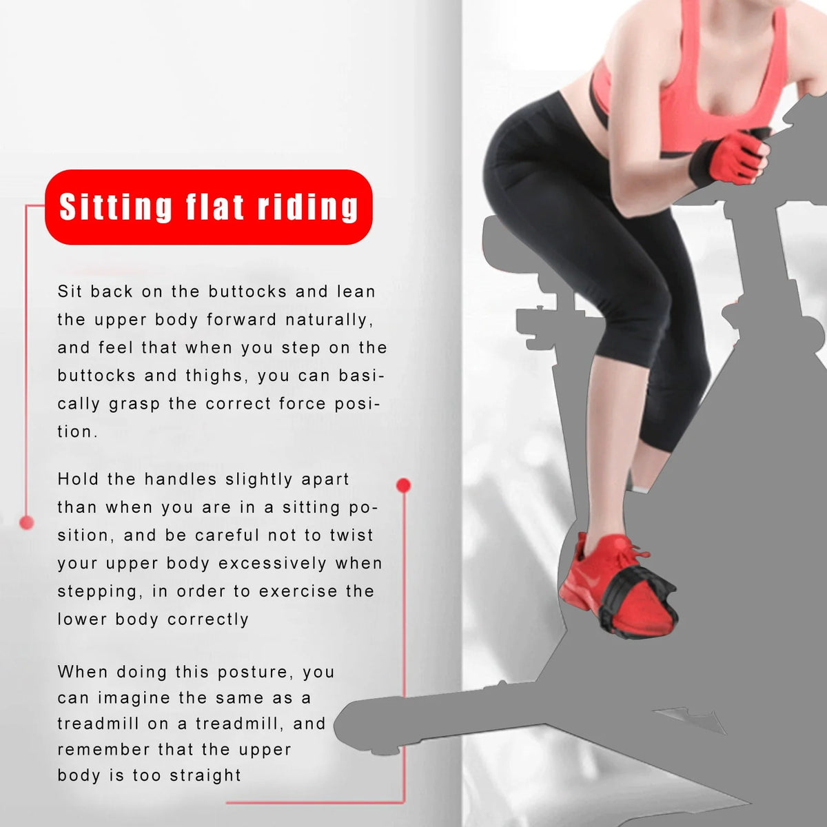 Indoor Cycling Exercise Stationary Bike 440lbs R982
