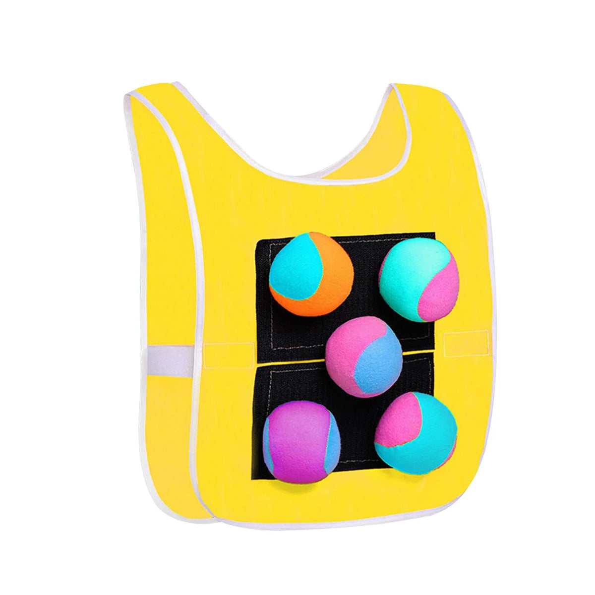 Sticky Dodgeball Vest with 5 Sticky Ball T992438