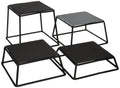 Black Non-Slip Riser Set of 4 Z123