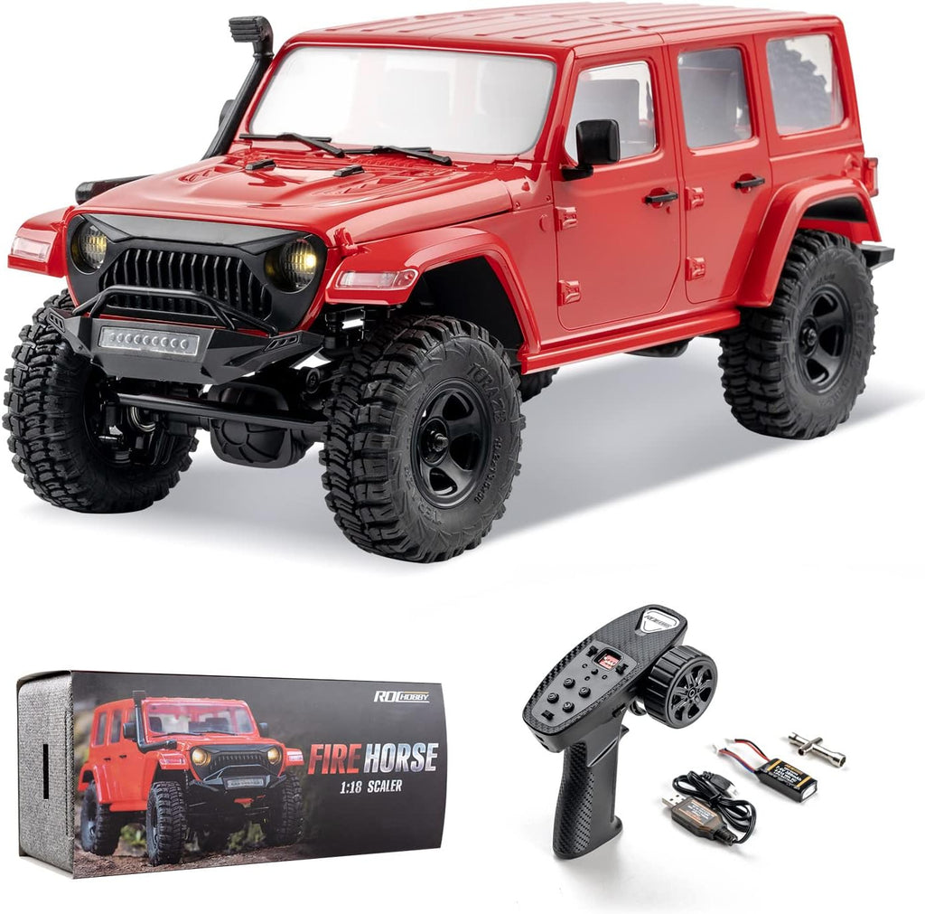 1/18 Scale RC Crawler Off Road Truck with Battery Charger V401