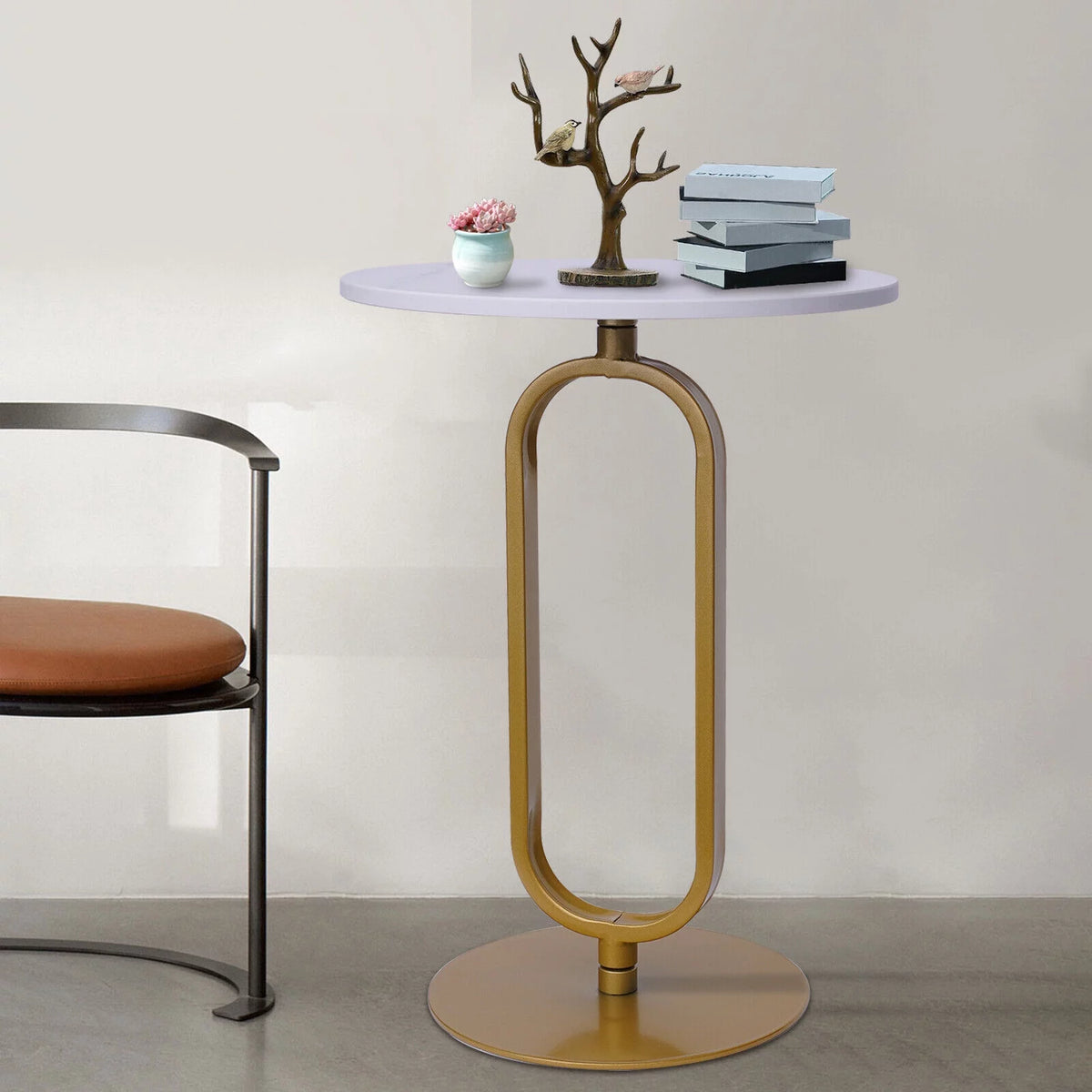 Metal & Marble Console Table P728326