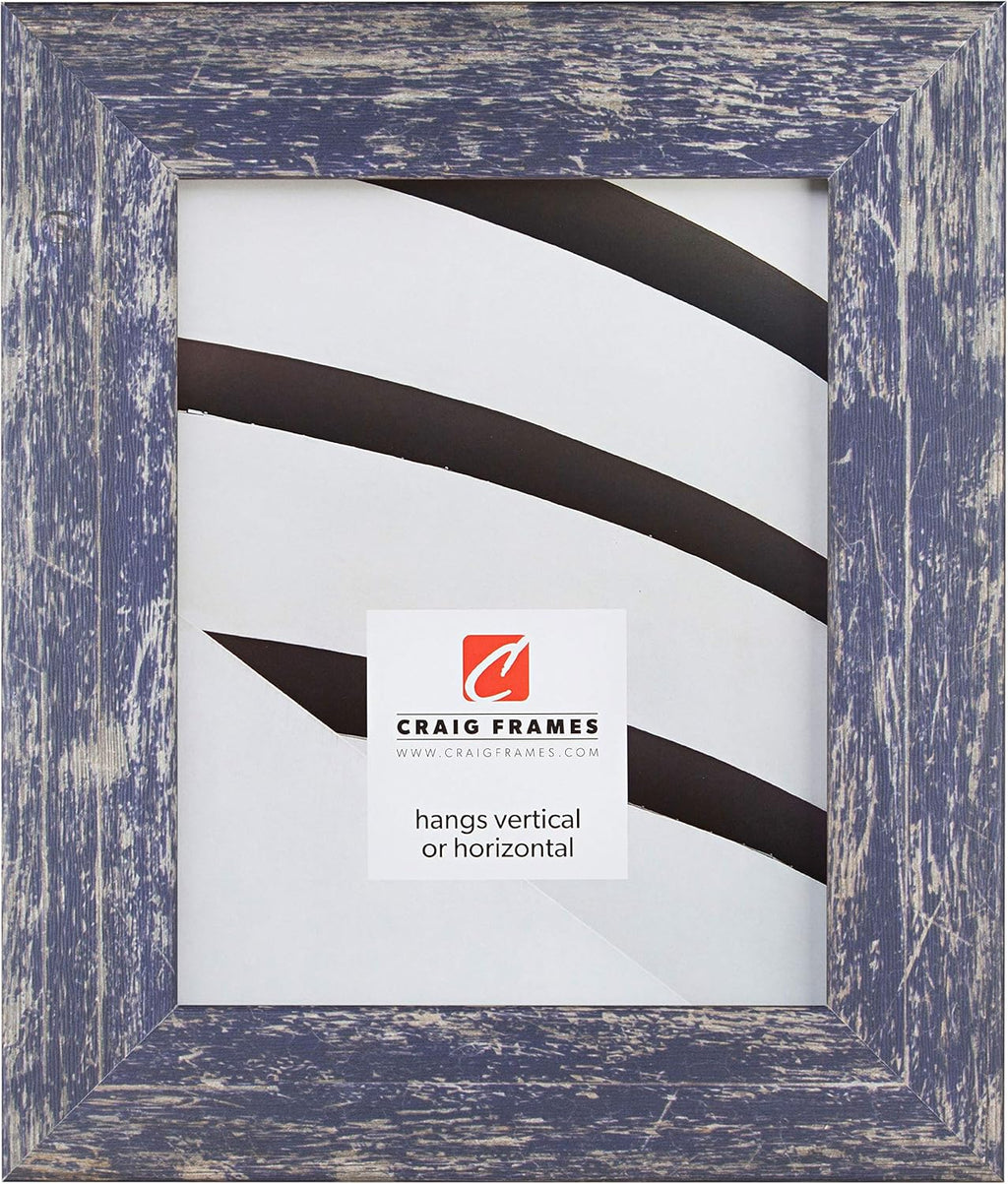 Faux Barnwood Picture Frame, Brown Oak, 16 x 24 Inch T87356