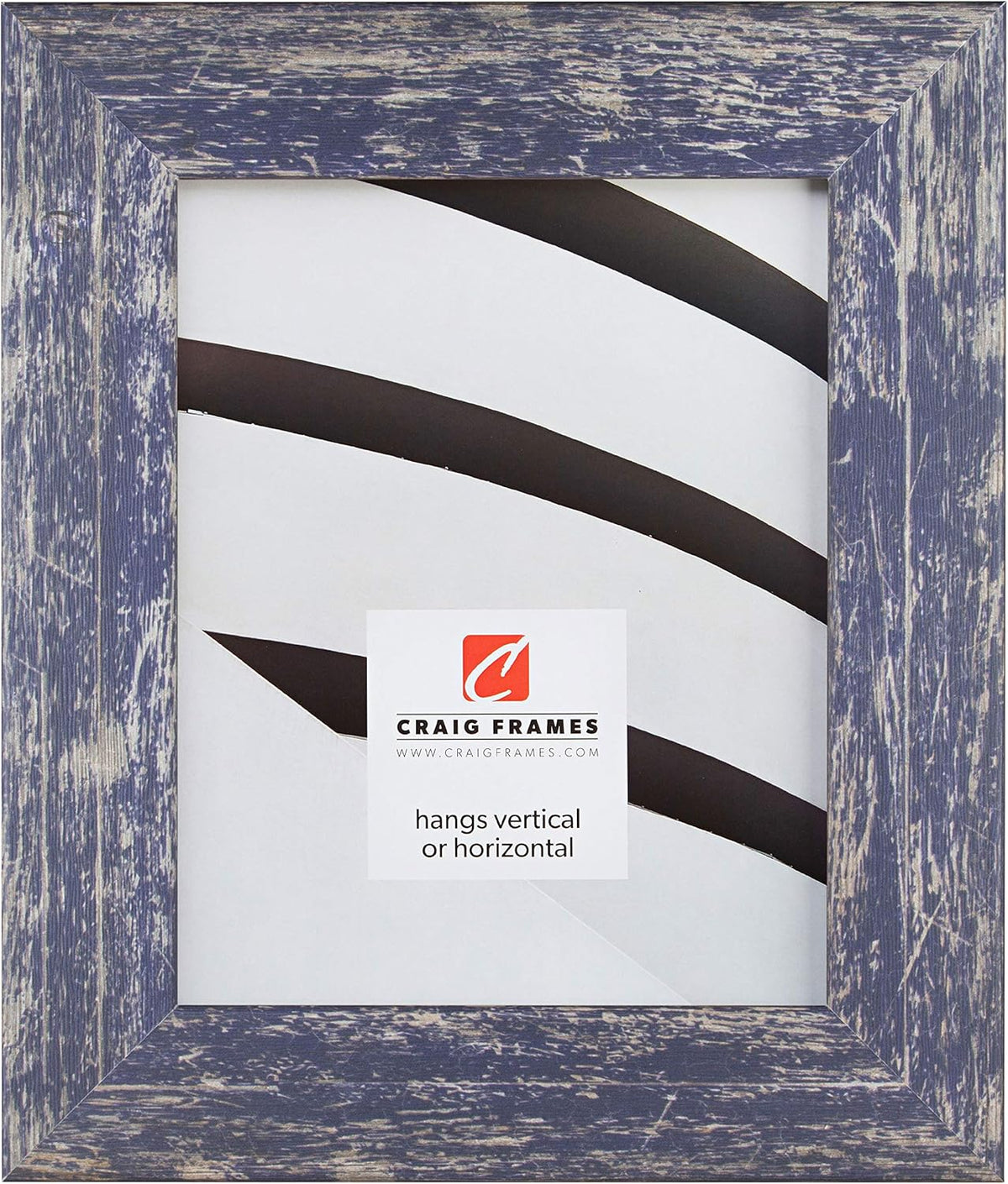 Faux Barnwood Picture Frame, Brown Oak, 16 x 24 Inch T87356