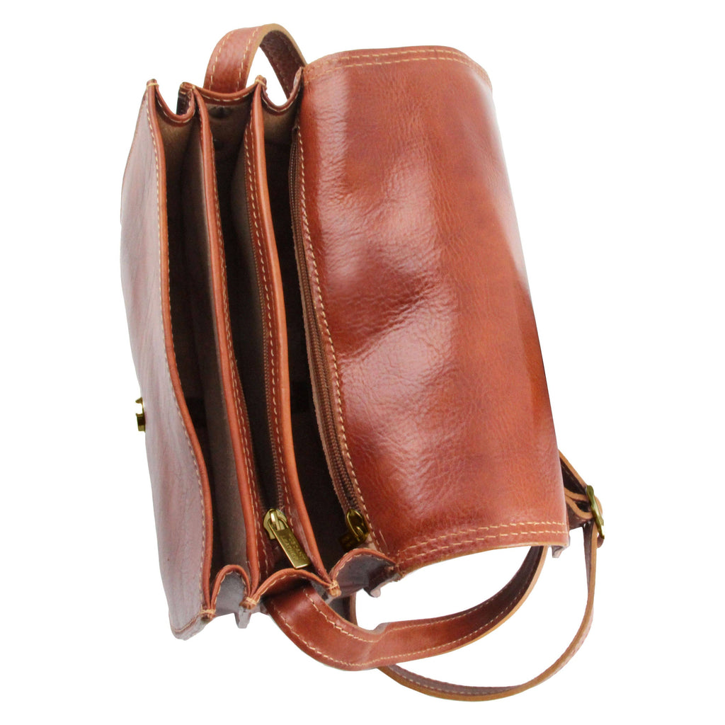 Brown Leather Bag T650849