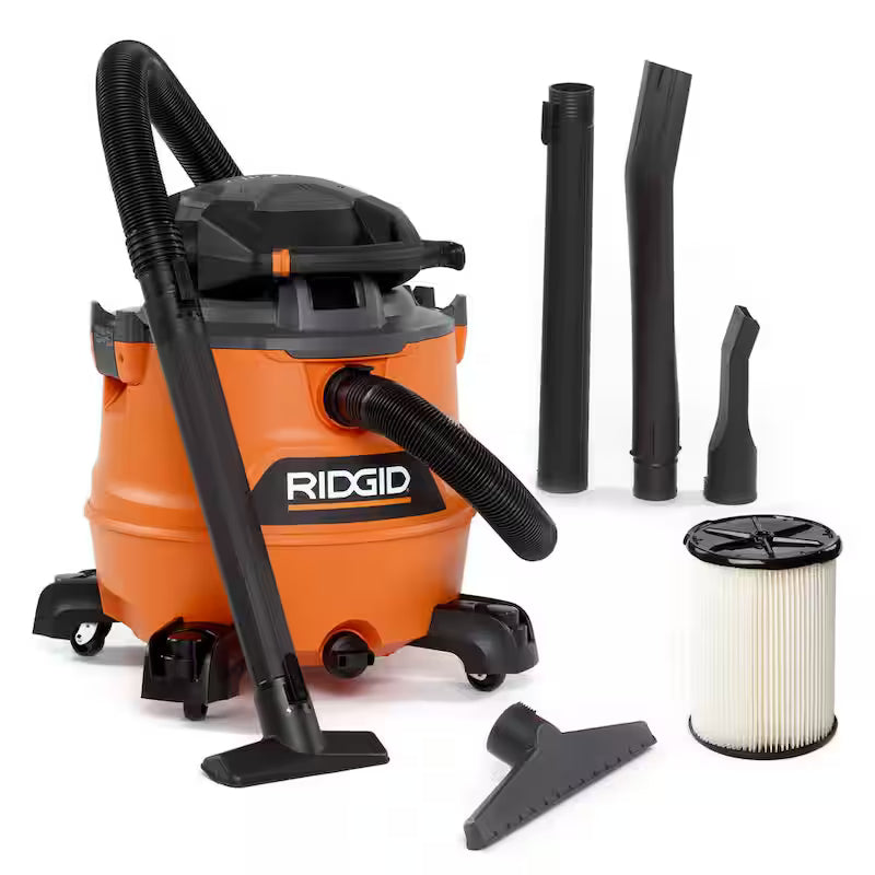 16 Gallon 6.5 Peak HP Wet/Dry Shop Vacuum with Detachable Blower P3738