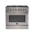 Gold 36" Freestanding Dual Fuel Range U129