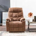 Brown Electric Lift Recliner with Cup Holders L325