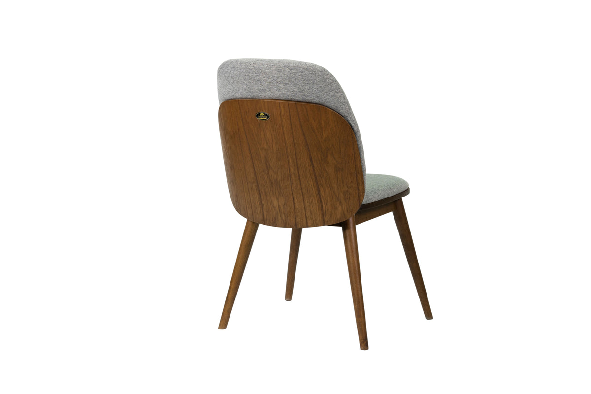 Mid Century Modern Solid Wood Side Chairs (Set of 2) J870697