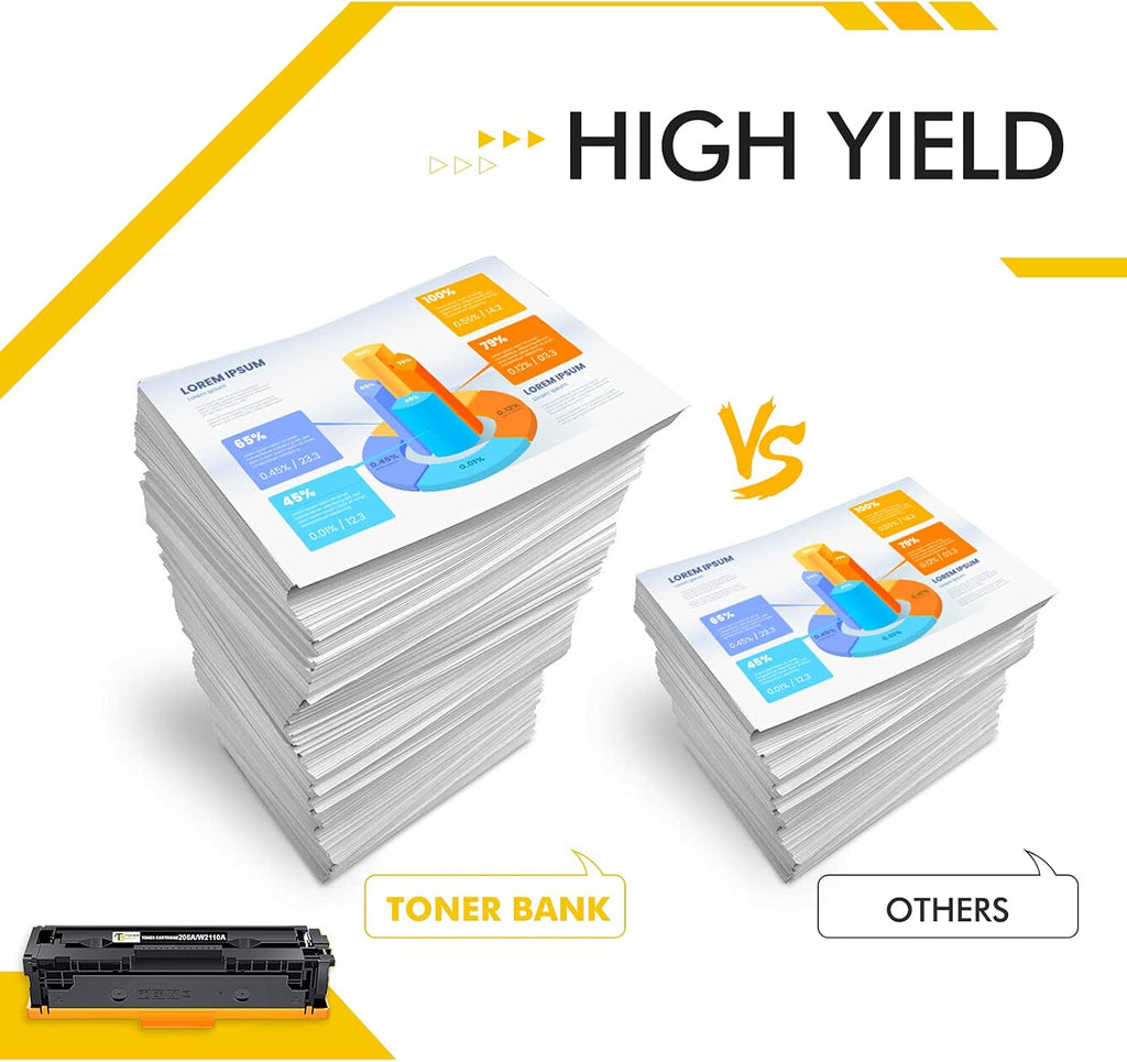 4-Pack Black Cyan Yellow Magenta Toner Cartridge X433523