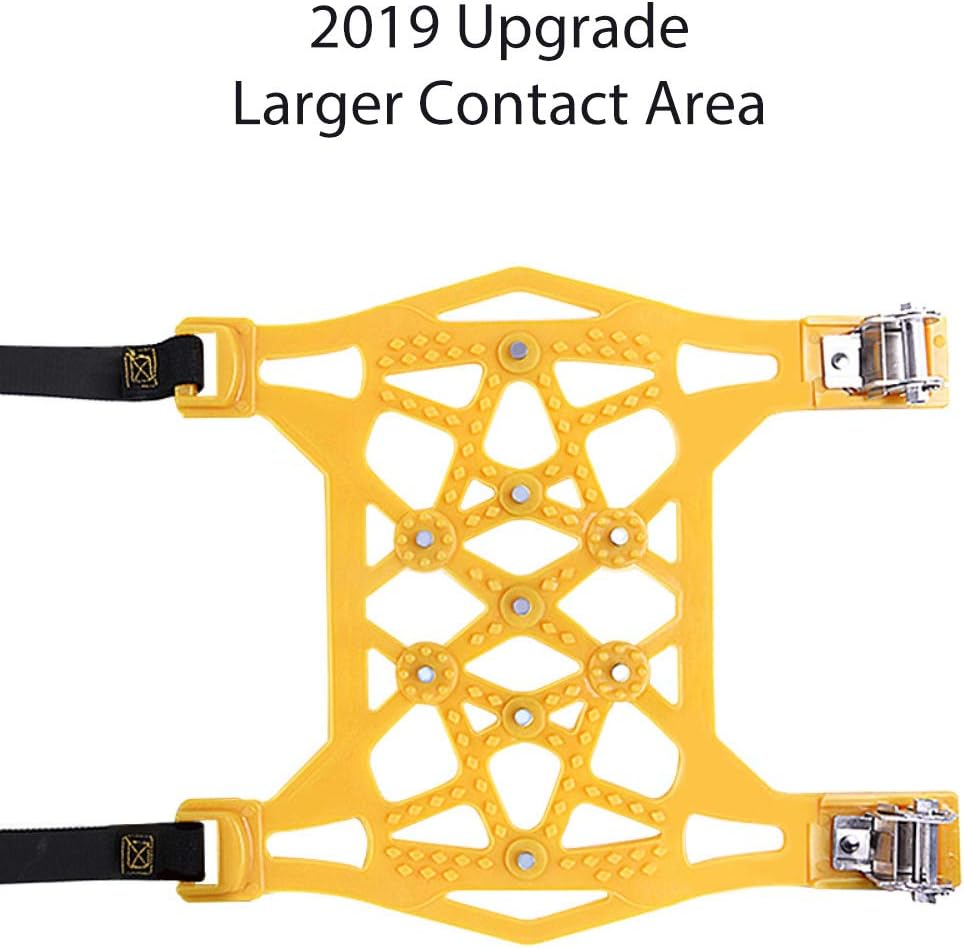 Universal Tire Chains 6Pcs Anti-Skid Snow Chains Portable Emergency Traction Car Snow Tyre Chains I50251