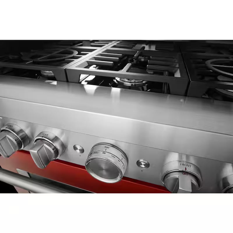 5.1 cu. ft. Smart Gas Range with Self-Cleaning and True Convection in Scorched Orange S88948