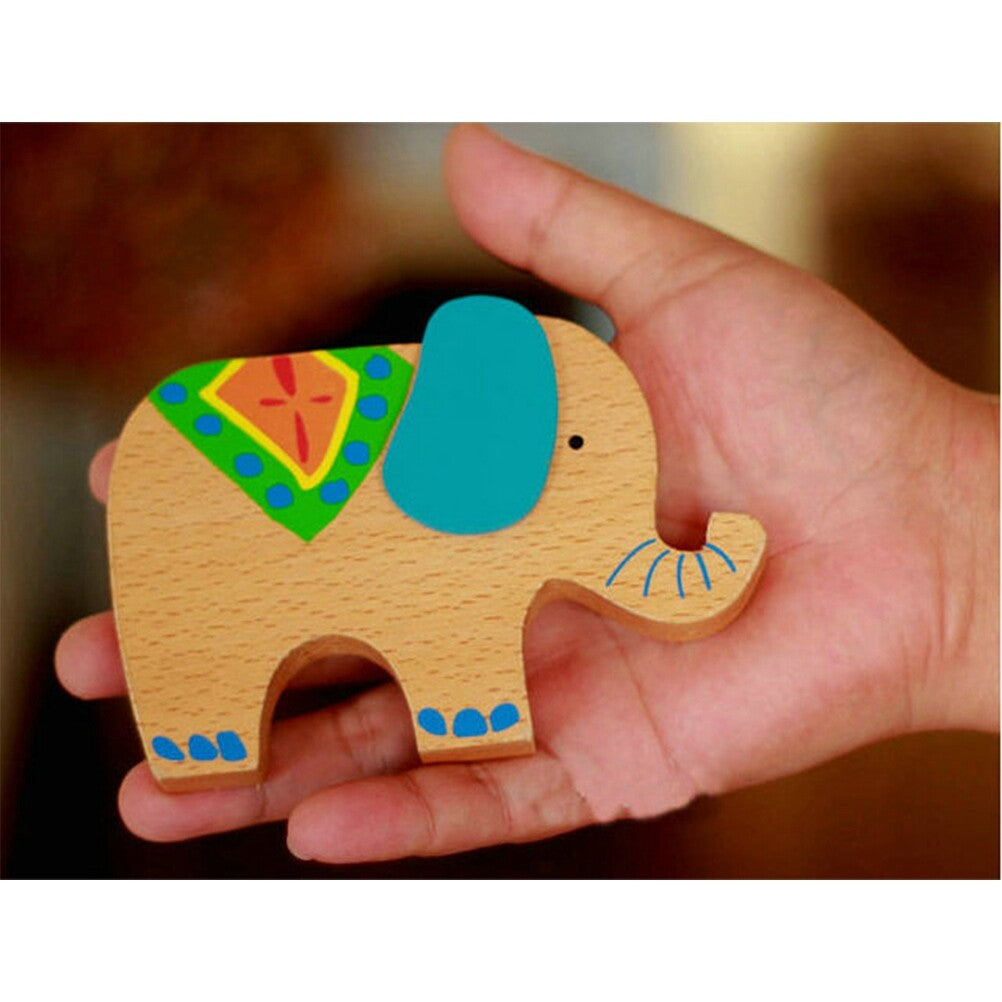 Wooden Stackable Building Blocks Set Educational Toys J190