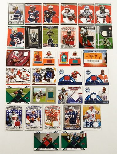 Football Card Relic Autograph Jersey Lot T648
