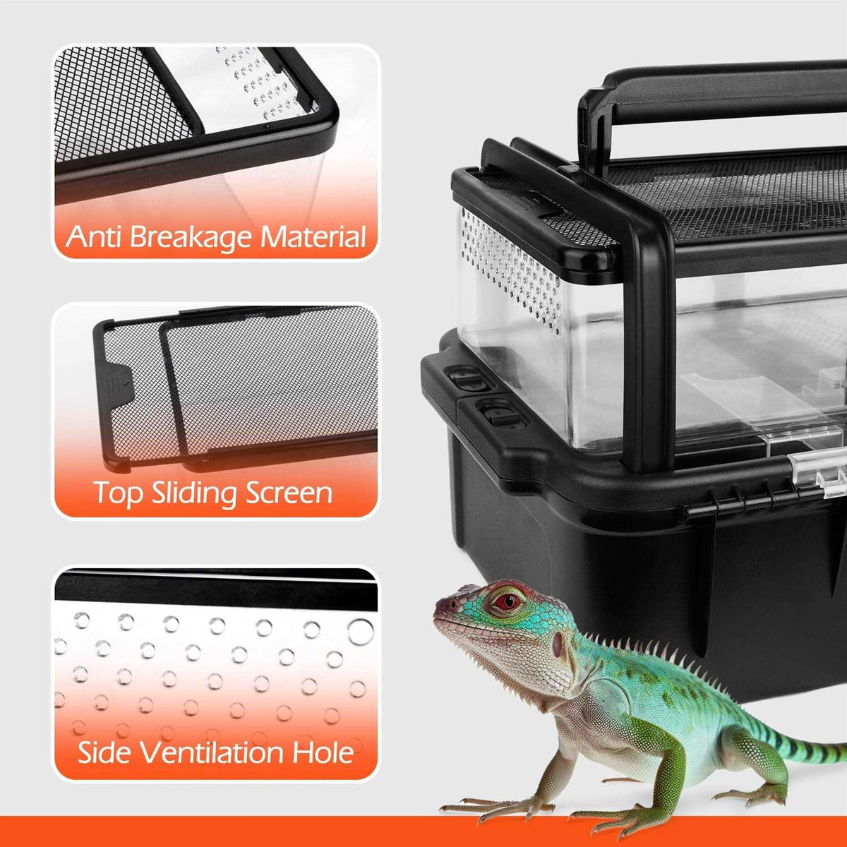 Small Pet Carrier with Tweezer Bowl T6412