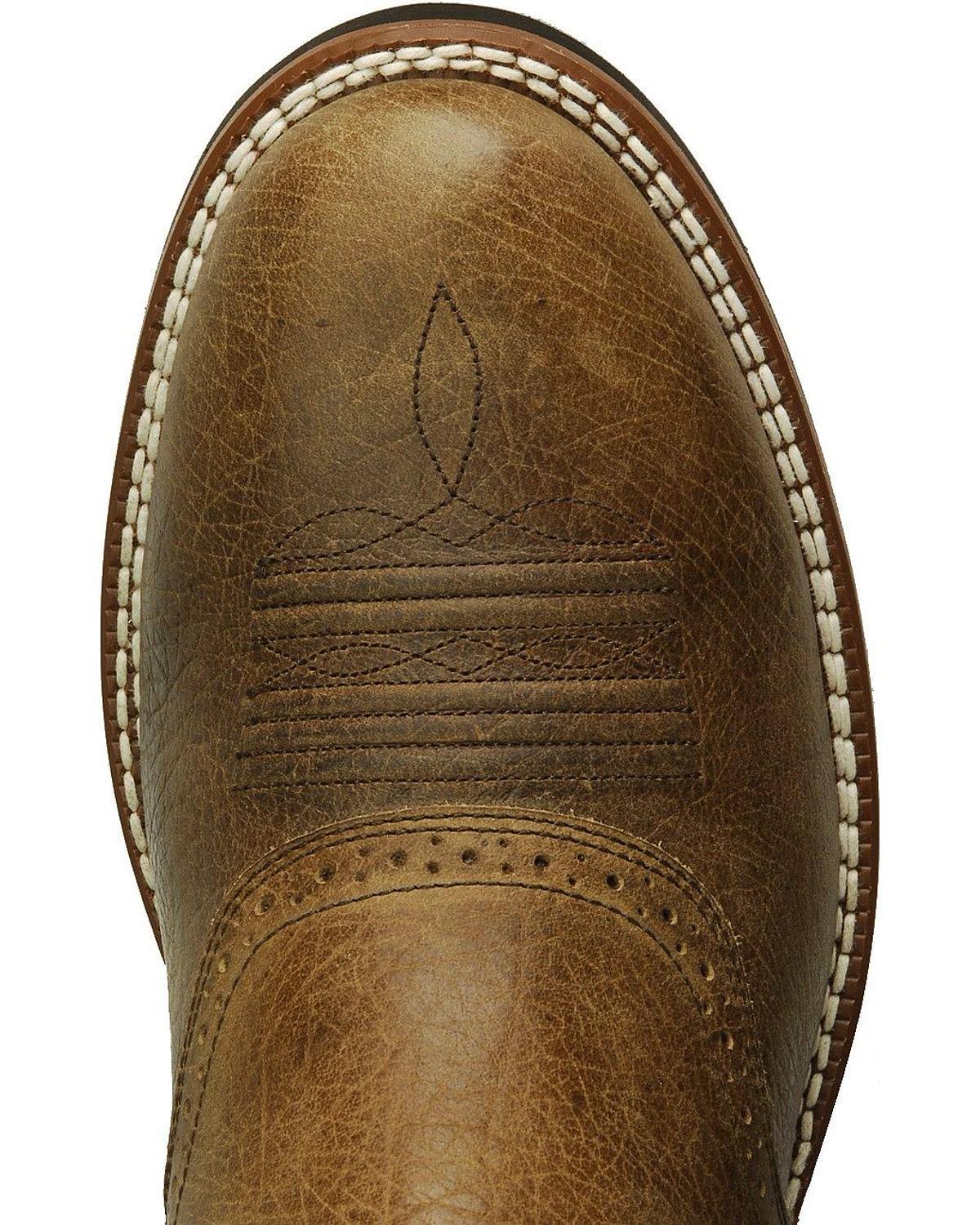 Earth Heritage Crepe 9.5 Men&s Work Boots A668512