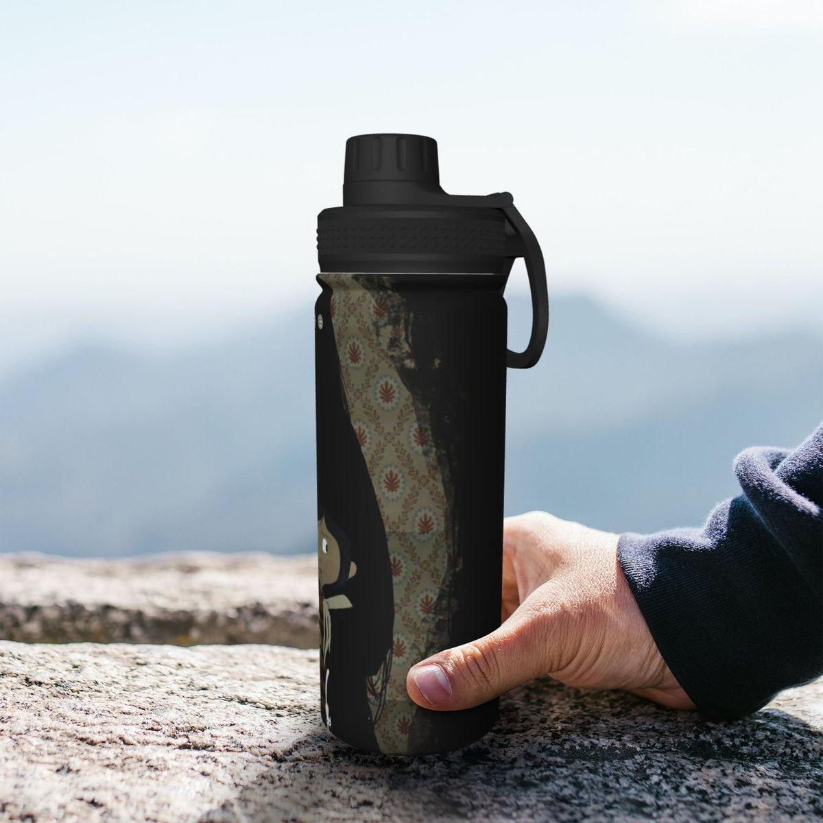 Insulated Stainless Steel Water Bottle 18OZ Y9691