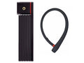 Steel Folding Bike Lock and Bicycle Cable Lock Kit E51537