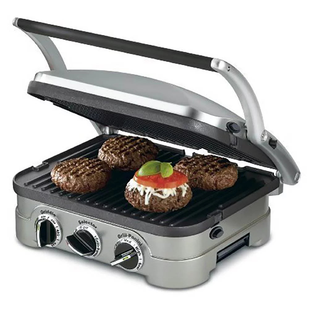 5-in-1 Griddler with Waffle Plates M46769