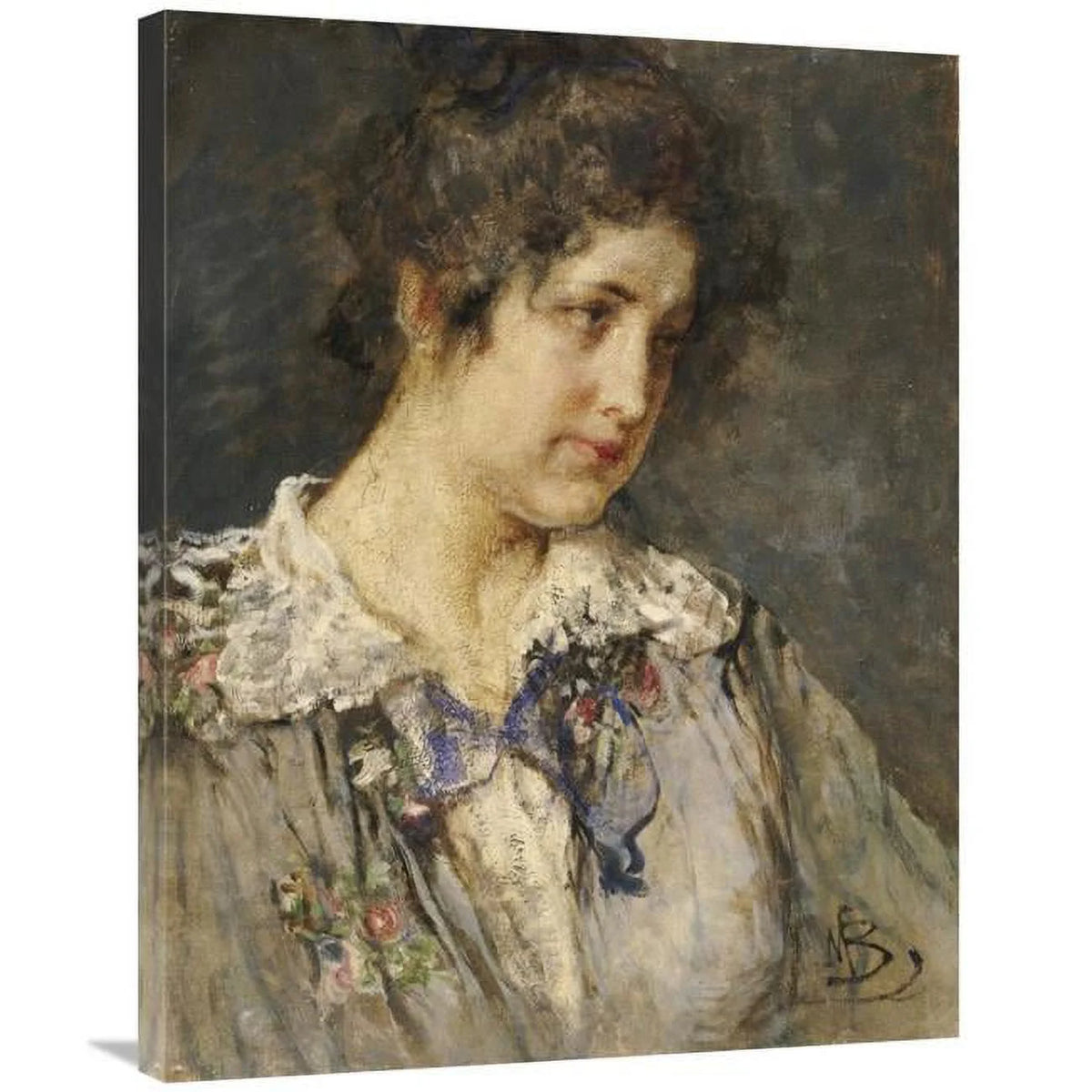 36 in. Portrait of a Woman Art Print Q79920