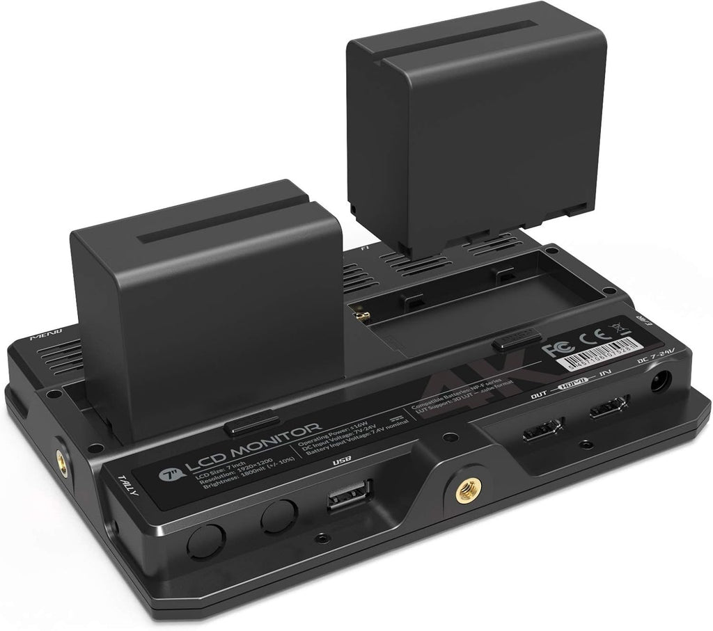 7 inch 4K 1800nit HDMI Field Monitor with 3D Lut X714