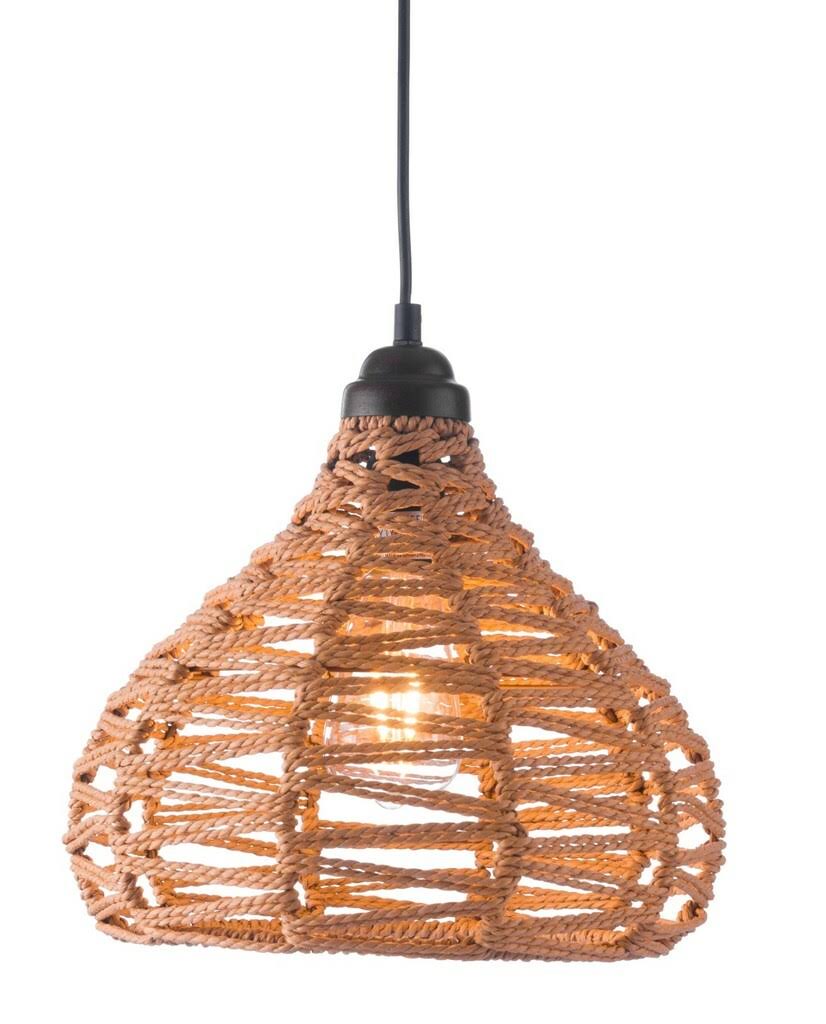 Brown Metal Ceiling Lamp T615