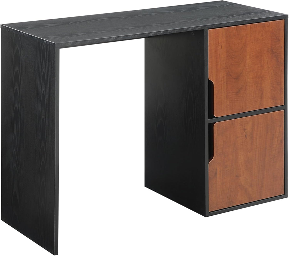 White Student Desk with Storage Cabinets P291676