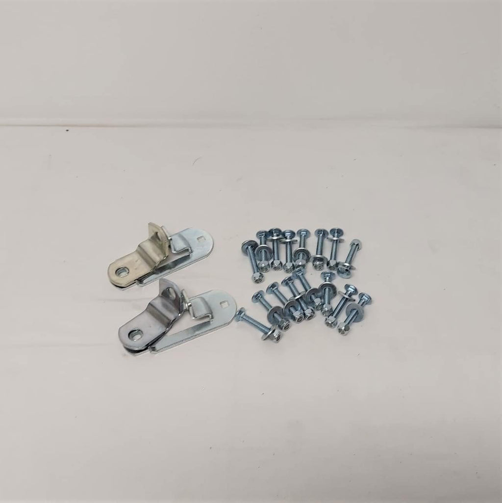 45" Zinc Cargo Trailer Door CamBar Latch Tamper Proof Hinge & Mounting Hardware Y380949