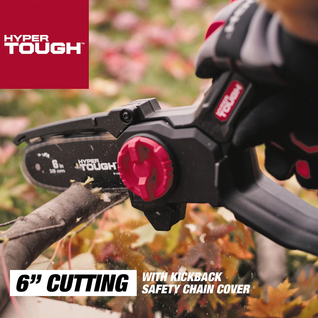 20-Volt 6-inch Mini Chainsaw with Battery and Charger N384