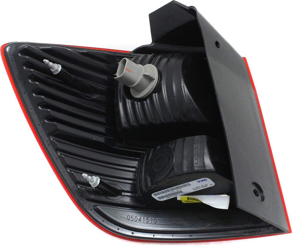 Tail Light Assembly Halogen with Turn Signal Light Bulb Passenger Side I6844