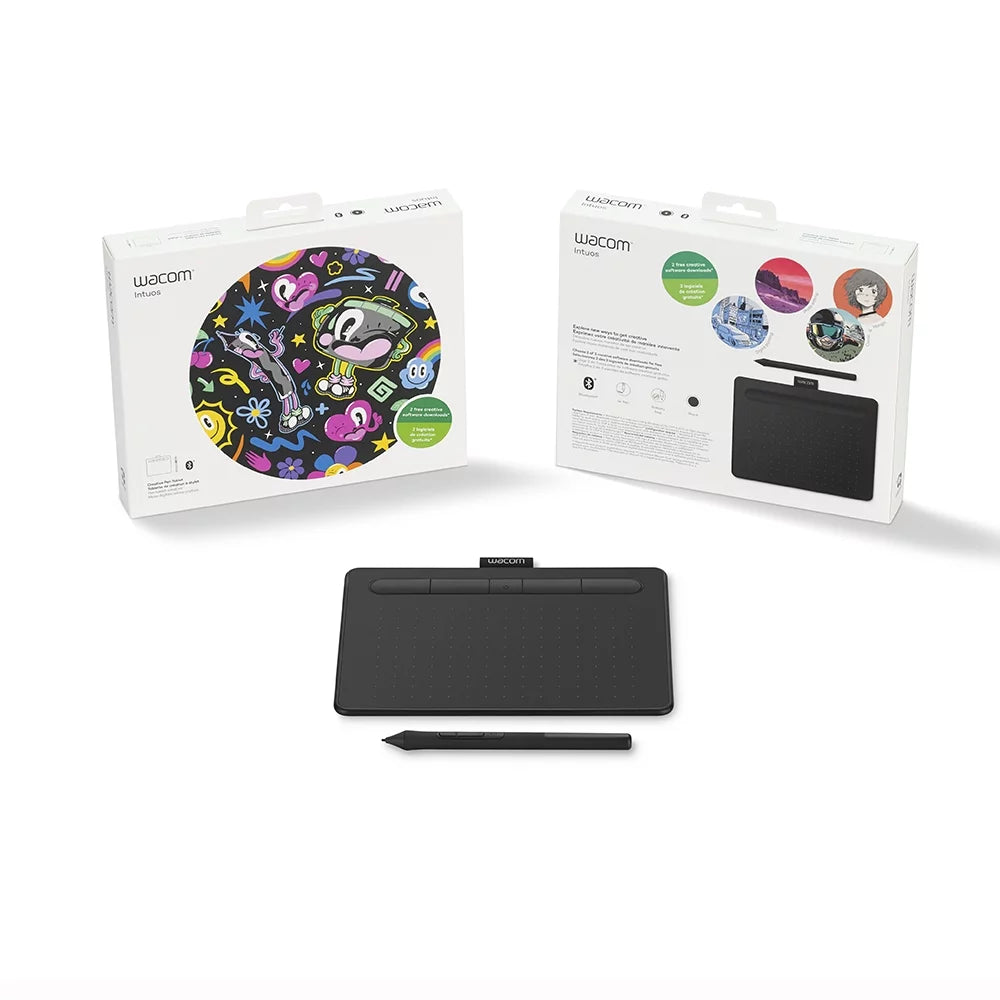Wireless Graphics Drawing Tablet 7.9" X 6.3" Black M9043