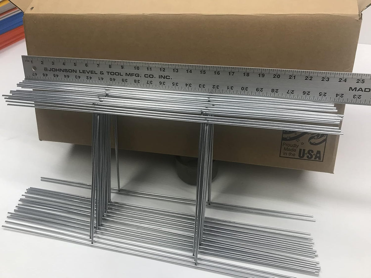 Wire Stake 10 x 24 Inch x 9 Gauge Galvanized Double H-Frame Sign Holder V209