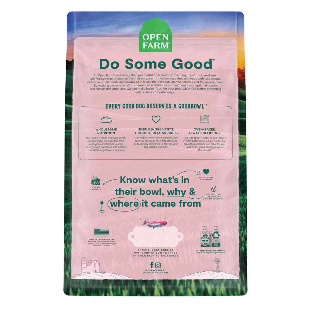 Wild Caught Salmon Brown Rice Dog Food B42624