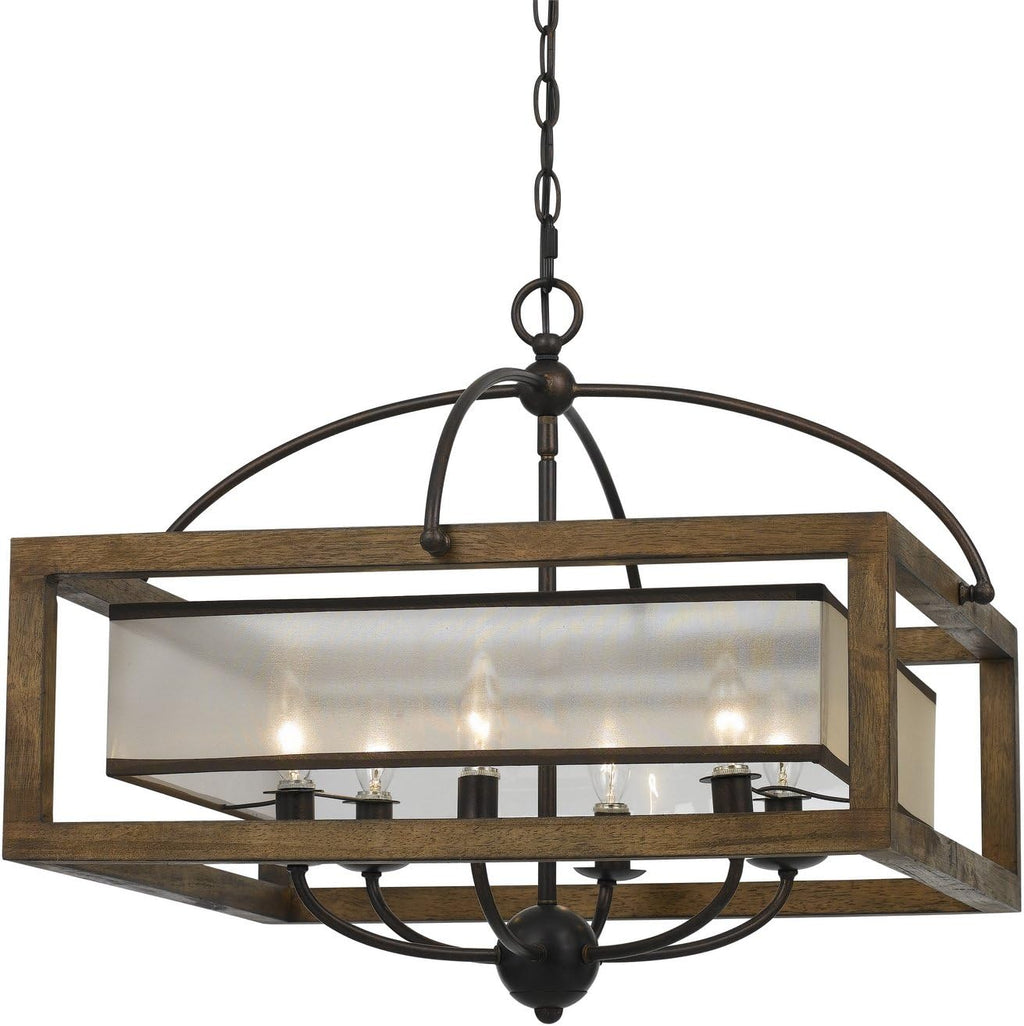 Dark Bronze Four Light Chandelier C90007
