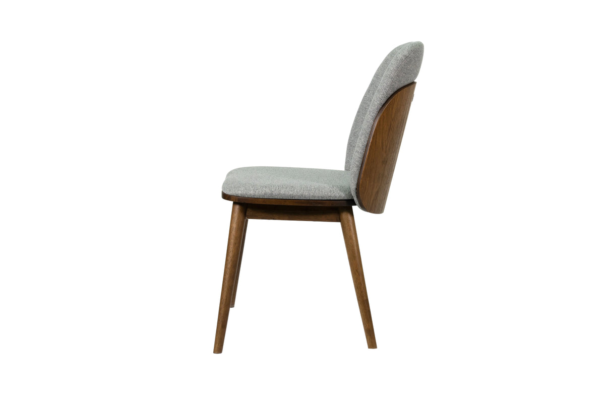 Mid Century Modern Solid Wood Side Chairs (Set of 2) J870697