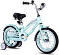 12 14 16 Kids Cruiser Bike with Training Wheels, Green Z461