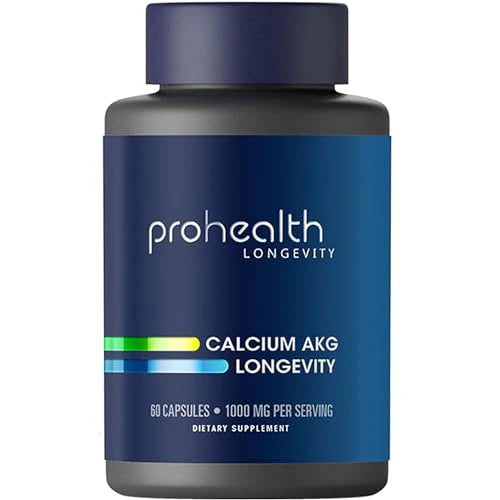 Calcium AKG Alpha Ketoglutarate 1,000 mg 60 Capsules O605