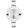 Silver Stainless-Steel Swiss Quartz Watch D416333