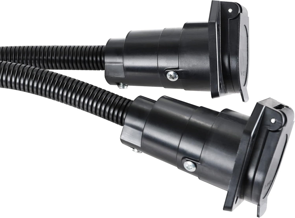 7 Way Y Splitter Trailer Adapter, 20.5 Inches, Pack of 2 F4187
