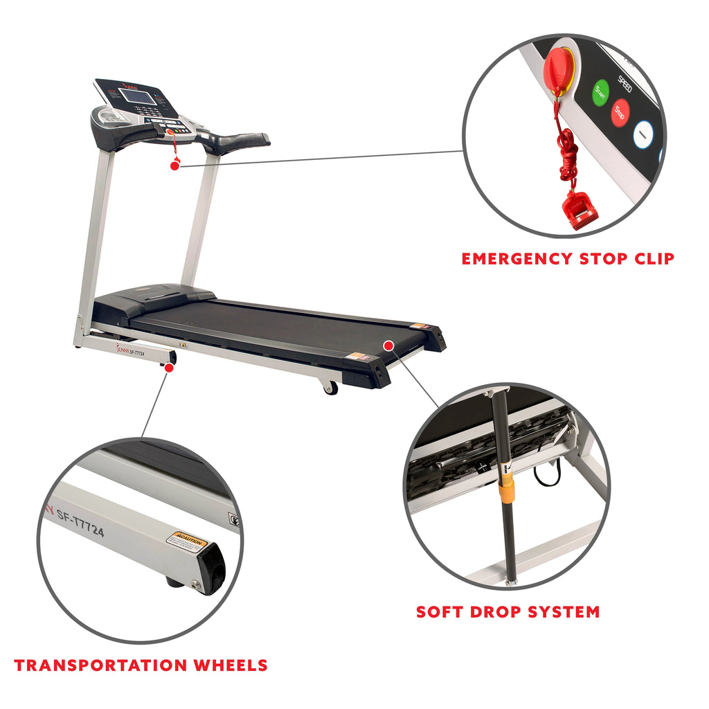 Motorized Incline Treadmill T986